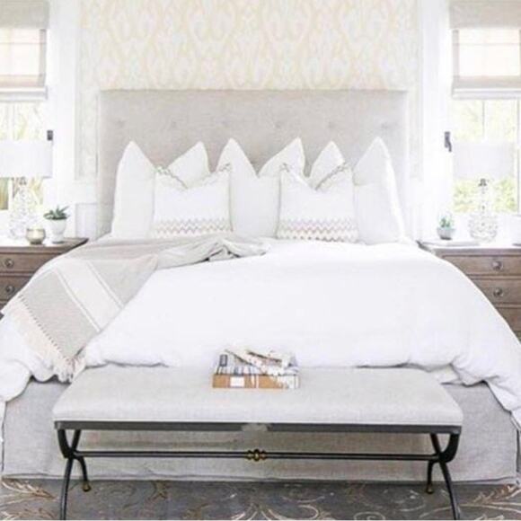 Pom Pom at Home Blair King Size Duvet Cover Retails $632 - Picture 10 of 14